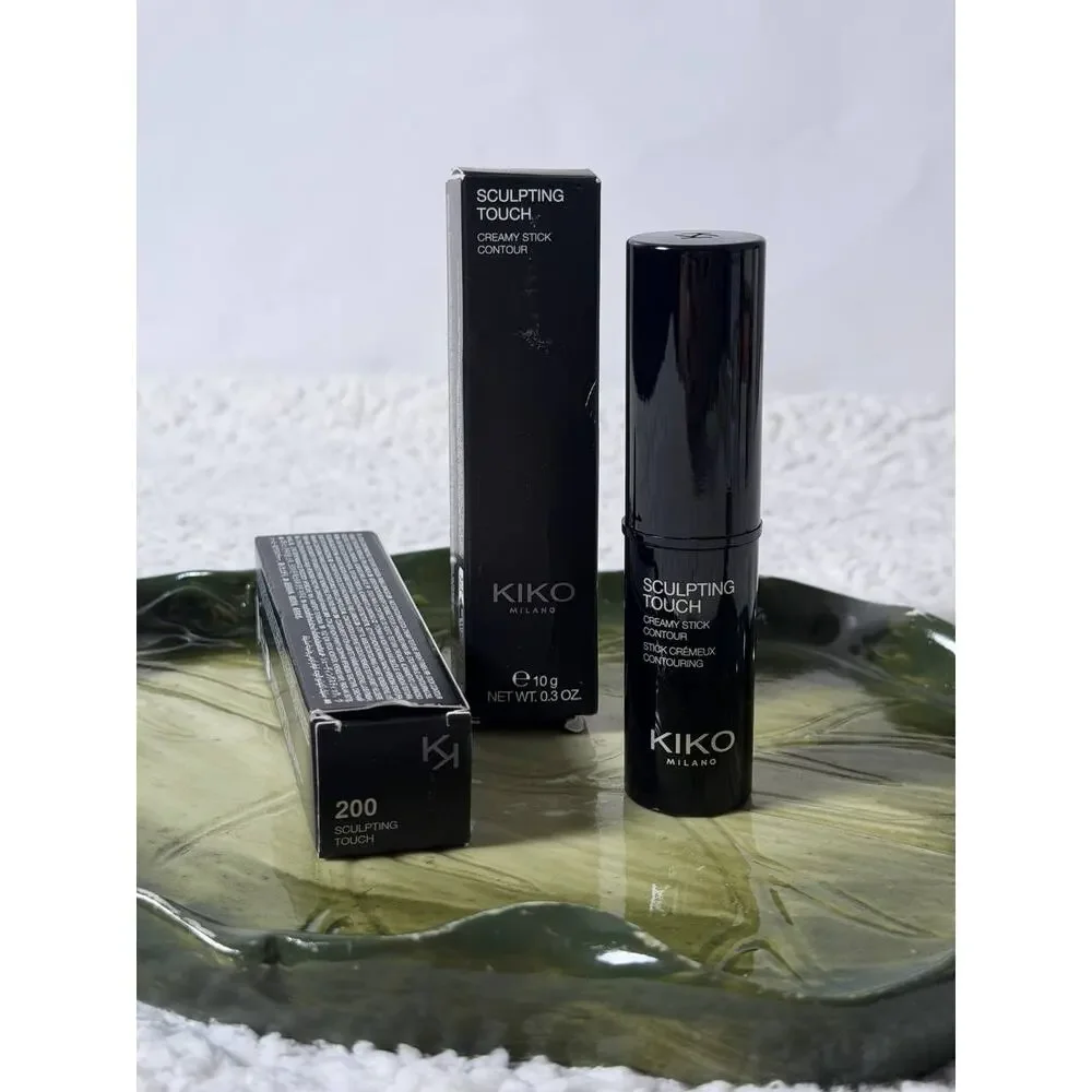 2 Pack Official Kiko Milano Touch Creamy Stick Contour–200 Hazelnut – 10g